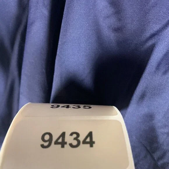 Anne Cole Rock Banded‎ Swim Skirt Women's Plus 22W Navy Blue Nylon Stretch S9434 - Picture 9 of 9